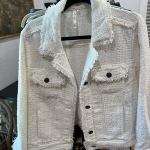 Lula B women’s jacket cream XL